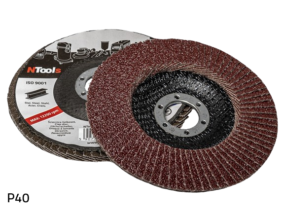 10 Disques à lamelle P40