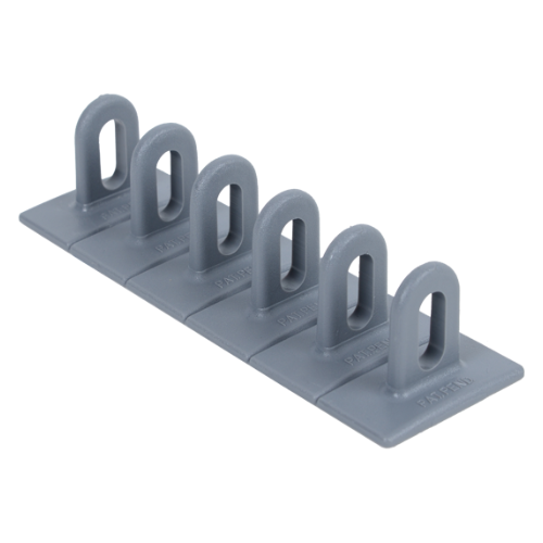 Barrette anneau de tirage dsp gris 6x50*156mm
