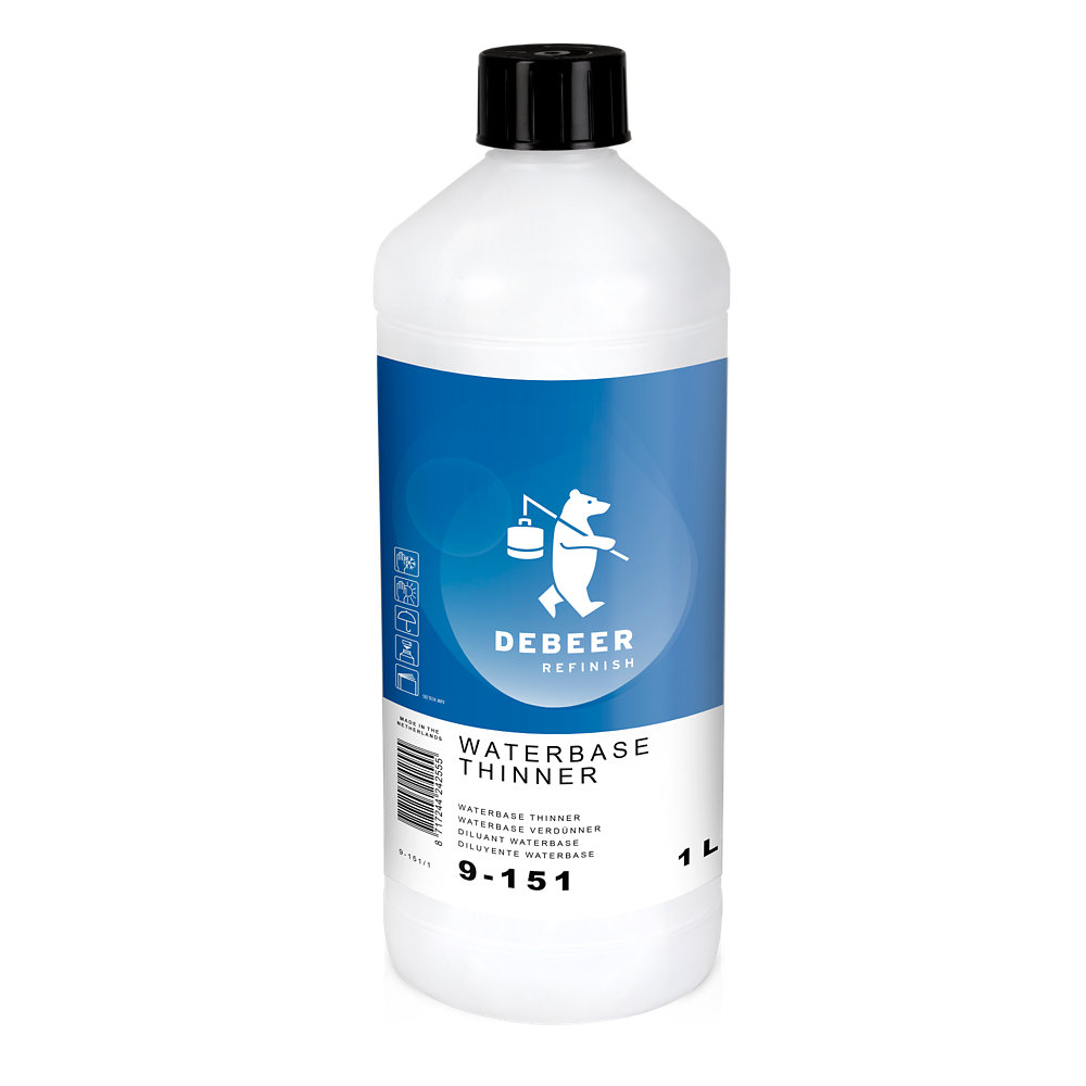 DEBEER 9-151 Diluant WaterBase 1 L